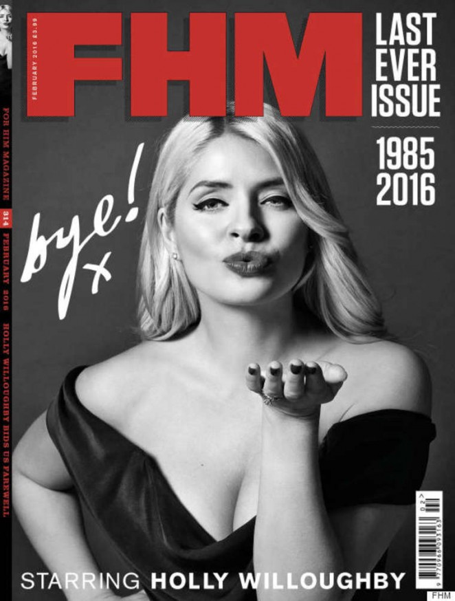 Holly Willoughby - FHM Magazine (February 2016)