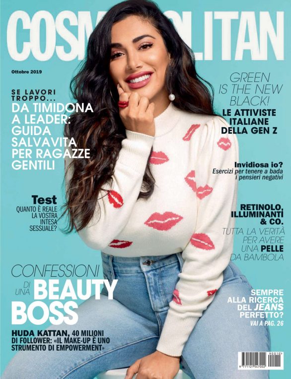 Huda Kattan - Cosmopolitan Italy Magazine (October 2019)