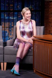 Hunter Schafer - On 'Late Night with Seth Meyers' in New York City