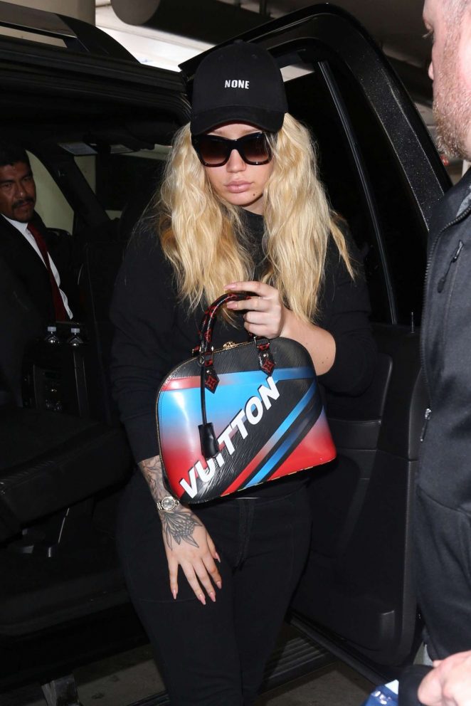 Iggy Azalea Arrives at LAX Airport in Los Angeles