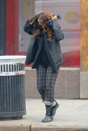 Iman - Out and about in New York