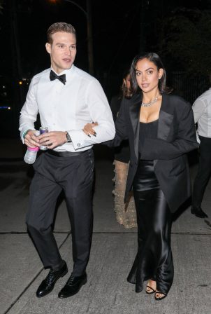 Inanna Sarkis - 2023 Golden Globe's afterparty at Chateau Marmont in Los Angele