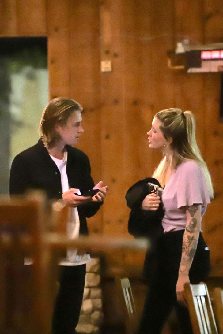Ireland Baldwin and Corey Harper - Out in West Hollywood