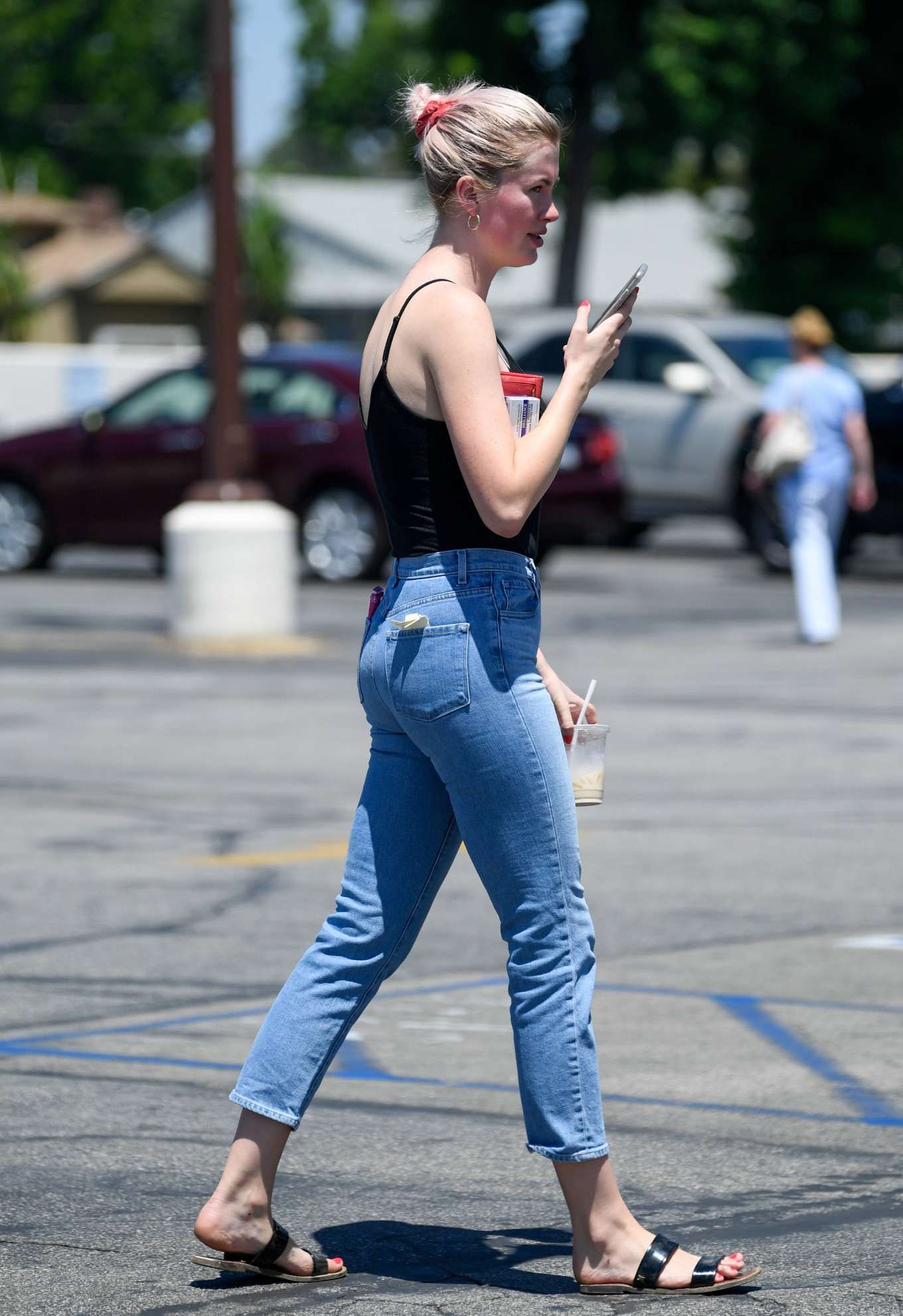 Ireland Baldwin in Jeans â€“ Out in Los Angeles
