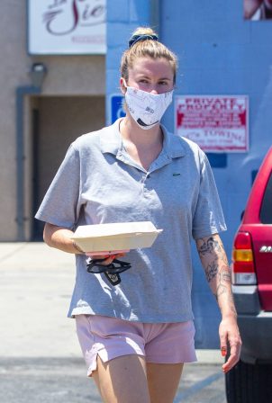 Ireland Baldwin in Shorts - Out in Los Angeles