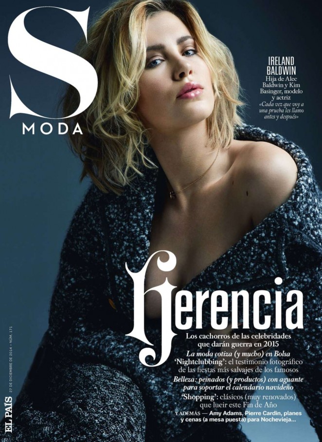 Ireland Baldwin - S Moda Magazine (December 2014)