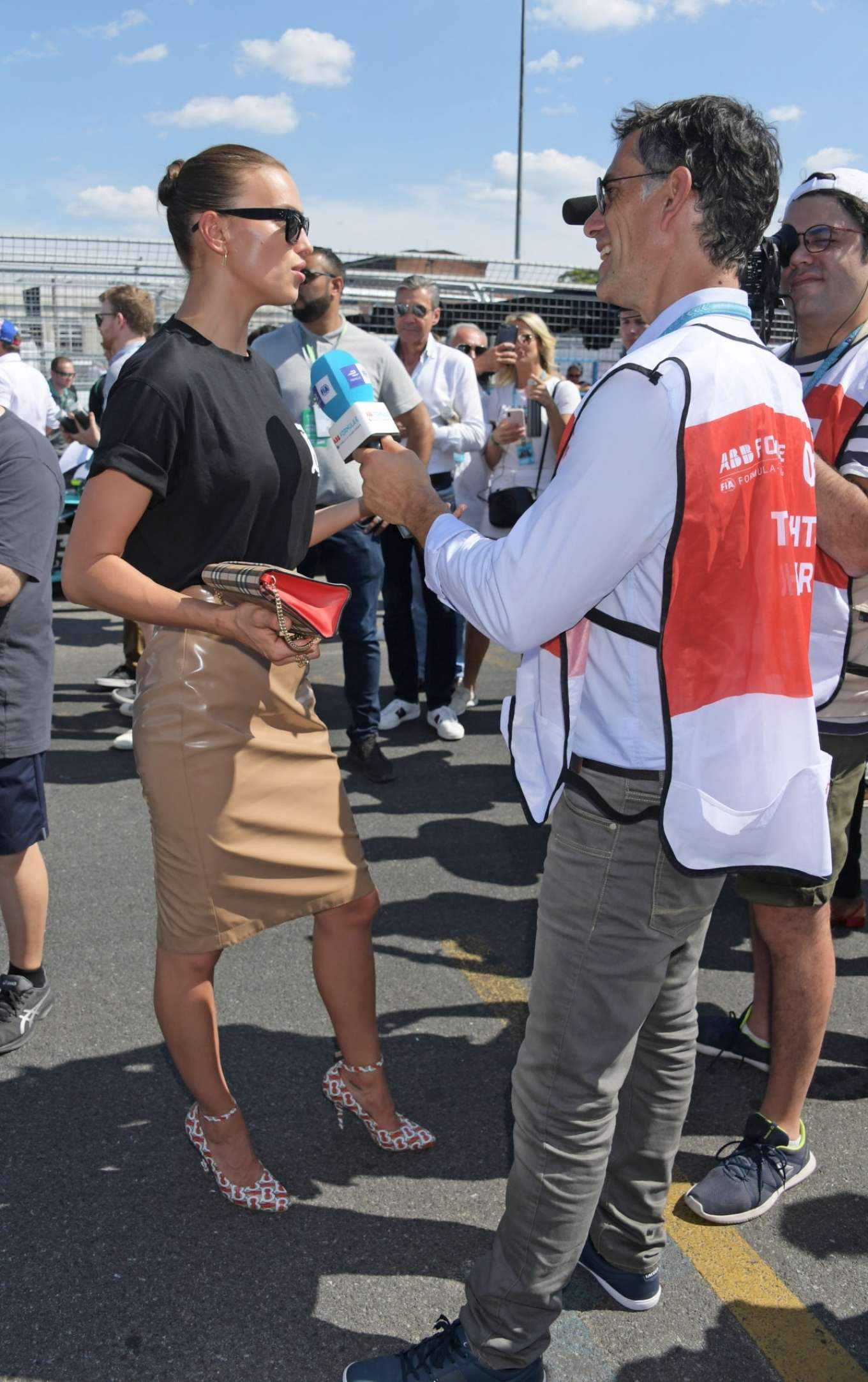 Irina Shayk â€“ Formula E 2019 New York City E-Prix