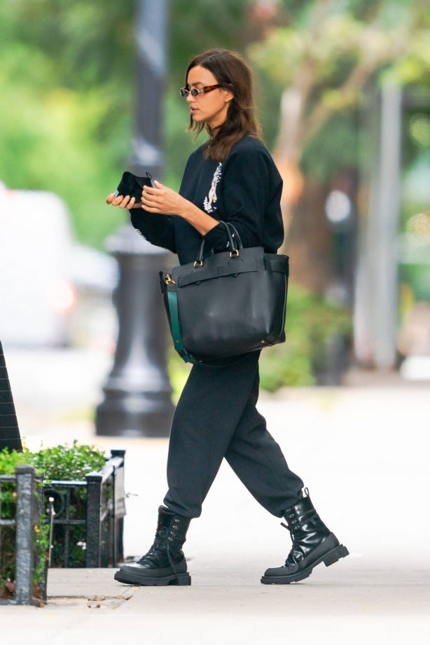 Irina Shayk - Out and about in New York