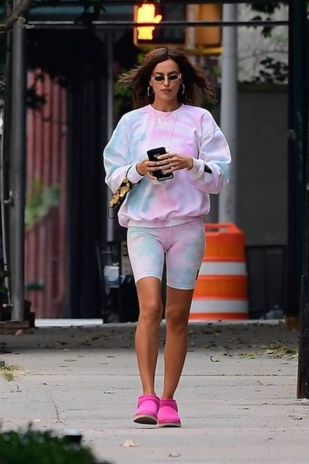 Irina Shayk - Out for a coffee run in New York