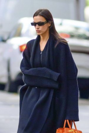 Irina Shayk - Out on a stroll in New York City