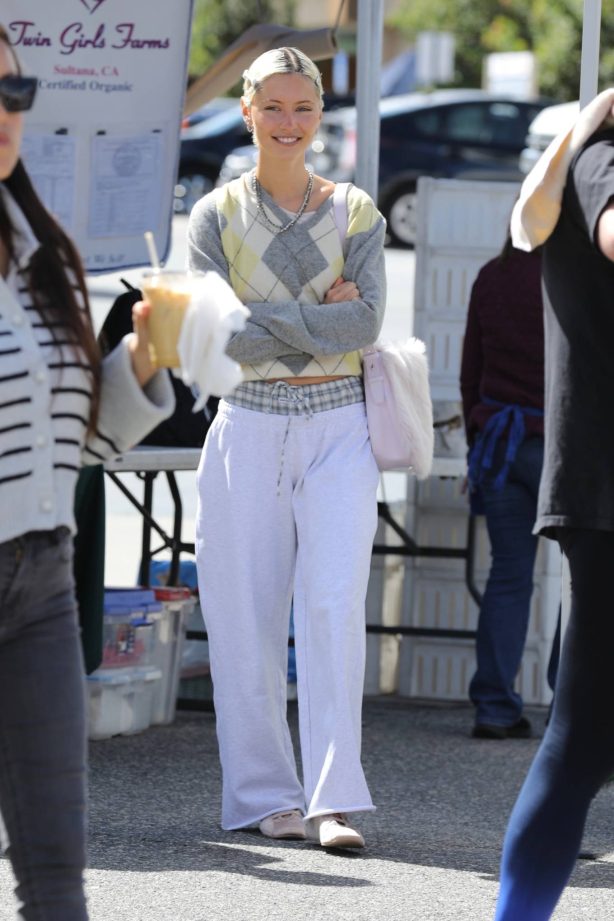 Iris Law - Seen while shopping at Farmers Market