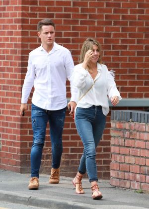 Isabel Collado and Ander Herrera - Out in Cheshire