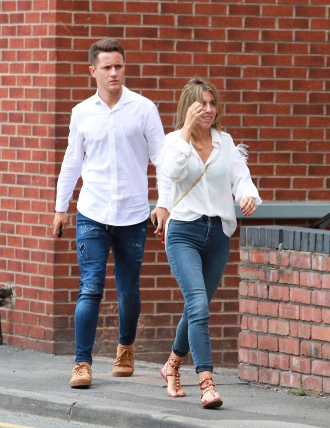 Isabel Collado and Ander Herrera - Out in Cheshire