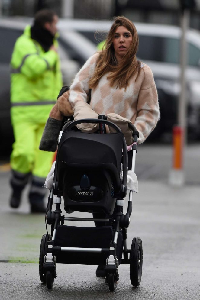 Isabel Collado - Arrives at Old Trafford in Manchester