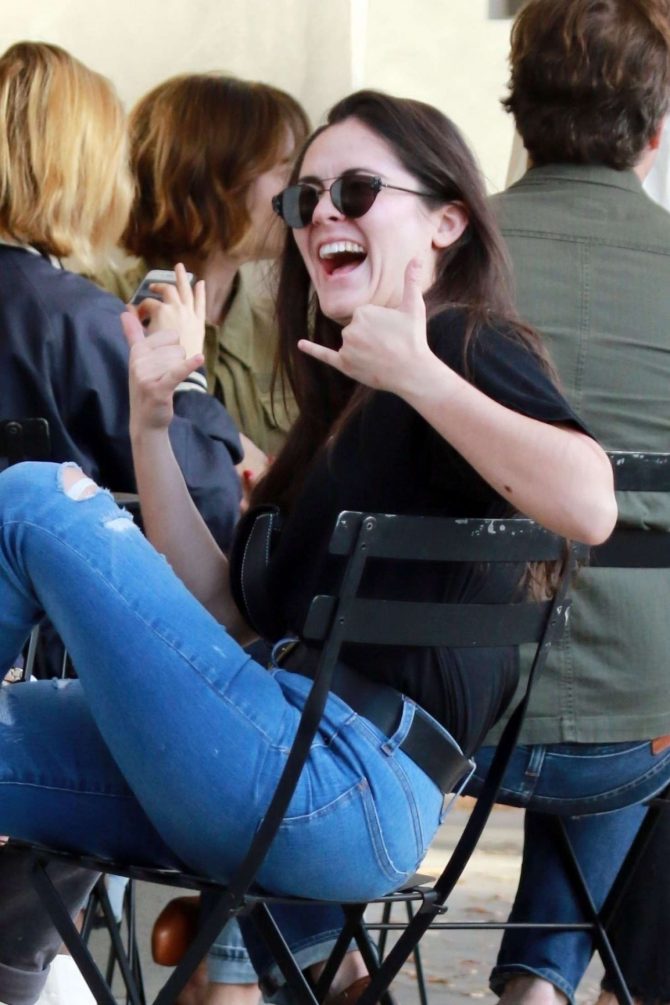 Isabelle Fuhrman at Alfred's Coffee in Los Angeles