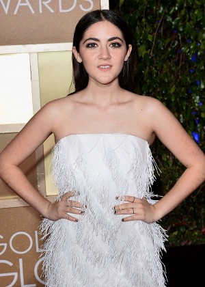 Isabelle Fuhrman - Leaves a Golden Globes Party