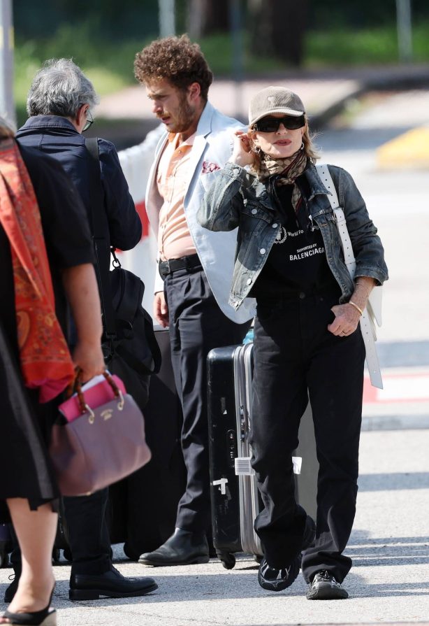 Isabelle Huppert - Is seen at 2023 Venice International Film Festival