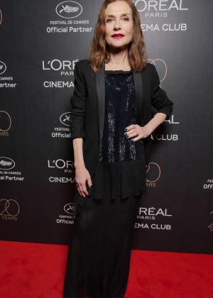 Isabelle Huppert - L'Oreal 20th Anniversary Party in Cannes