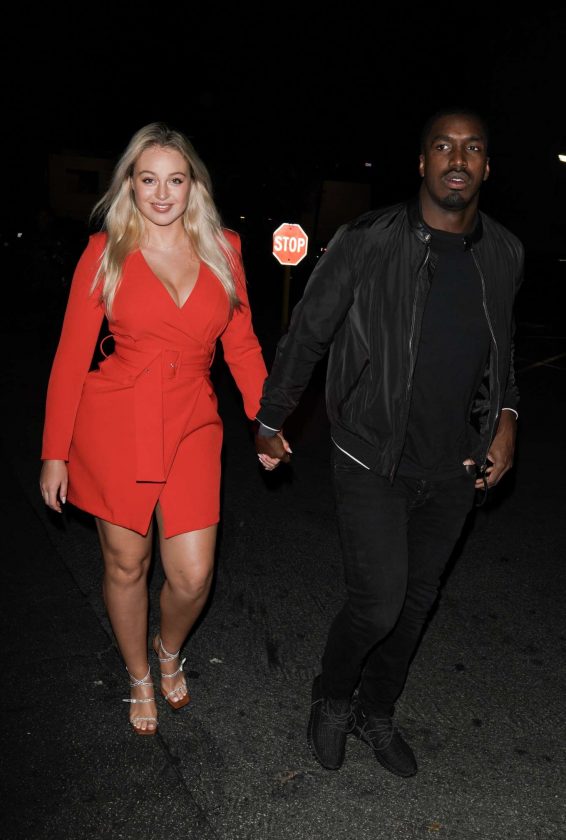 Iskra Lawrence and Philip Payne - Night out in Hollywood