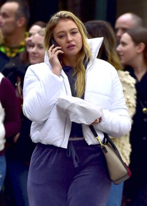 Iskra lawrence out and about in New York City