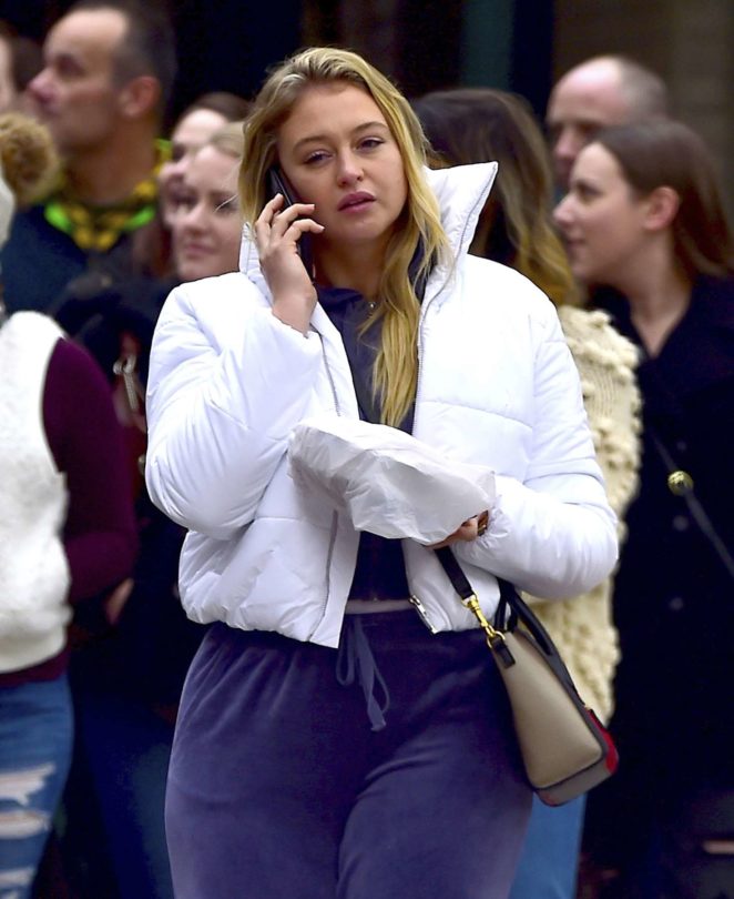 Iskra lawrence out and about in New York City