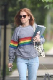 Isla Fisher - In Jeans Out in Los Angeles