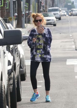 Isla Fisher out and about in LA