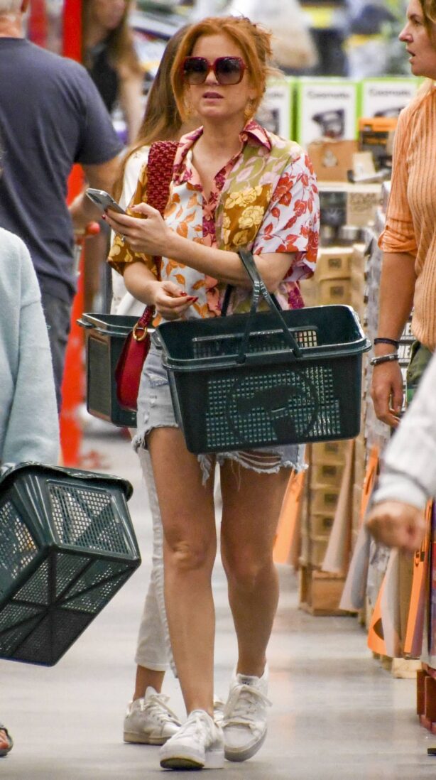 Isla Fisher - Seen at local hardware store in Sydney to check out BBQs