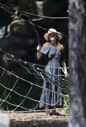 Isla Fisher - Spotted at Dickson reserve in Sydney