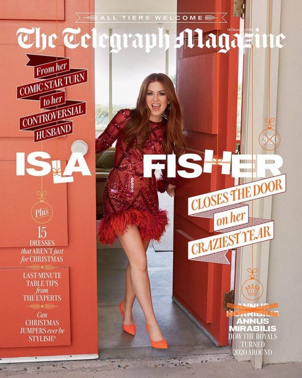 Isla Fisher - The Telegraph Magarine 2020