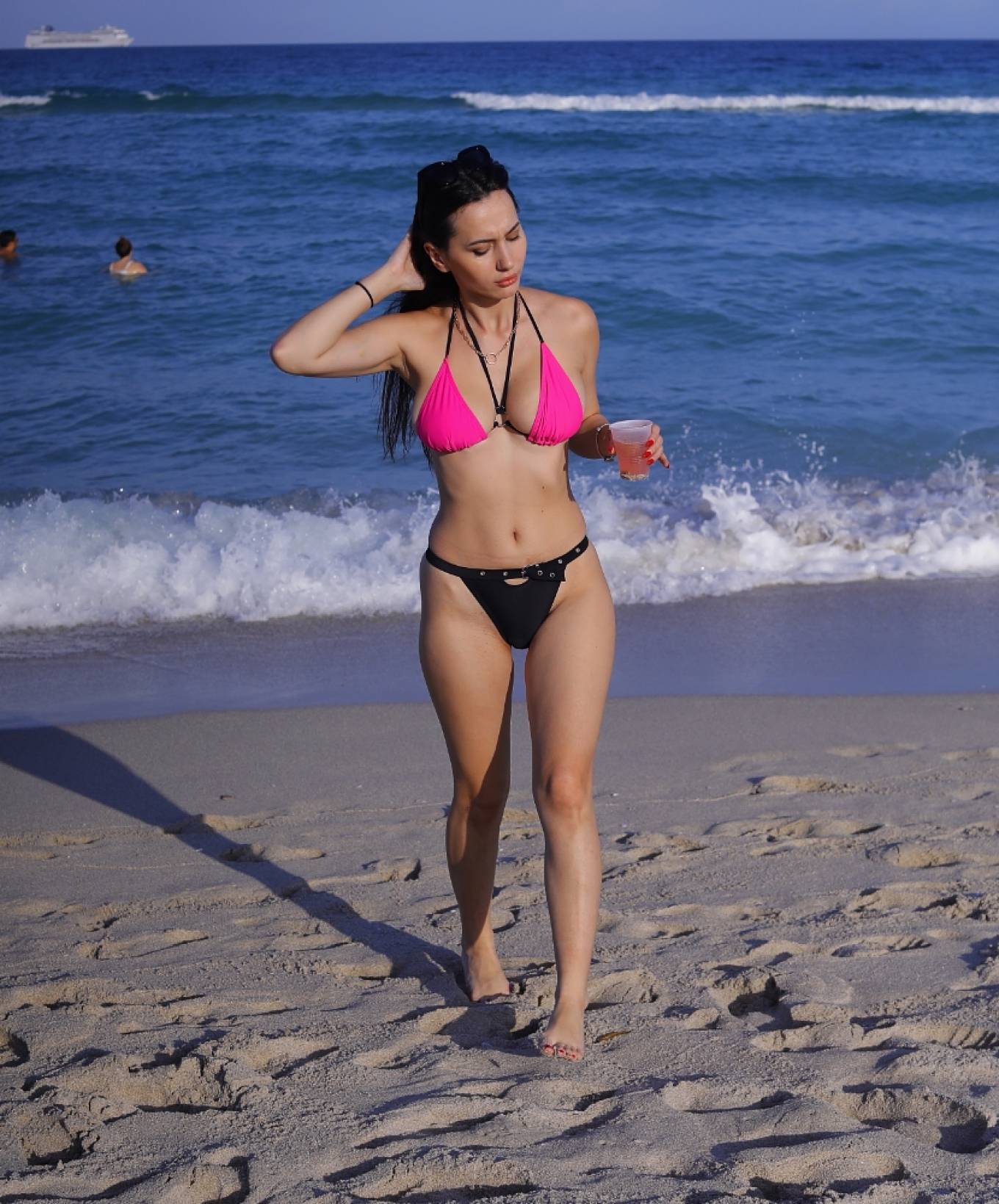 Iva Kovacevic - In a bikini in Miami. 