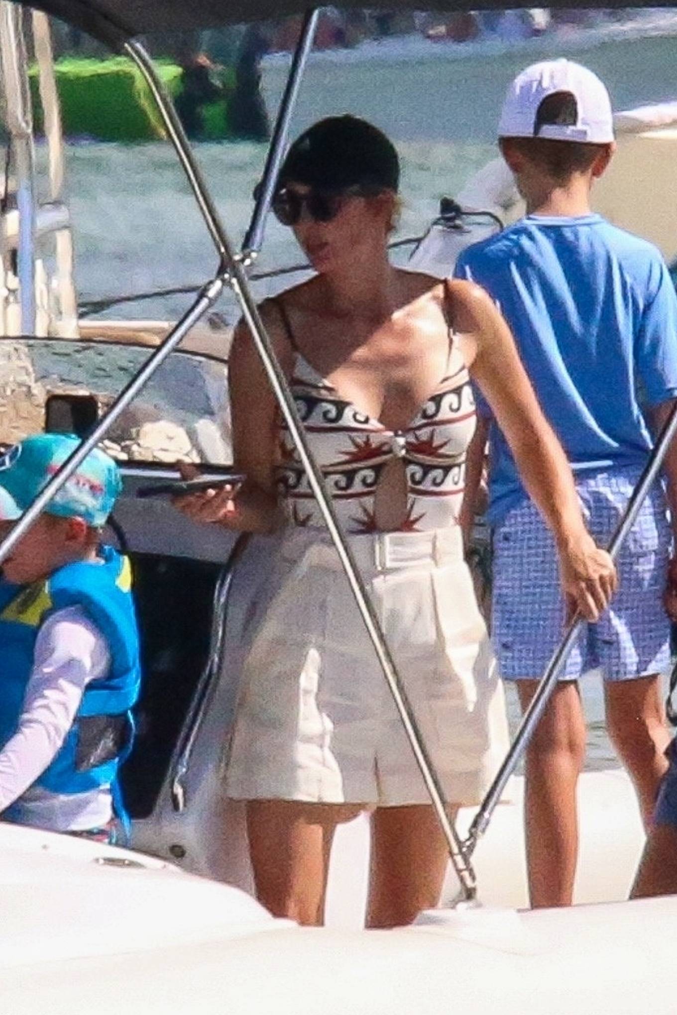 Ivanka Trump - On a boat ride in Miami Beach