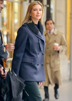 Ivanka Trump out in New York City