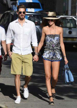 Izabel Goulart and Kevin Trapp on Vacation in St. Barts