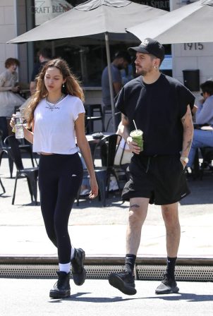 Jénayé Noah - Out for an hike after at The Oaks Gourmet in Los Feliz