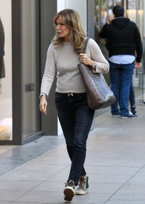 Jaclyn Smith - Holiday shopping at The Grove in Hollywood