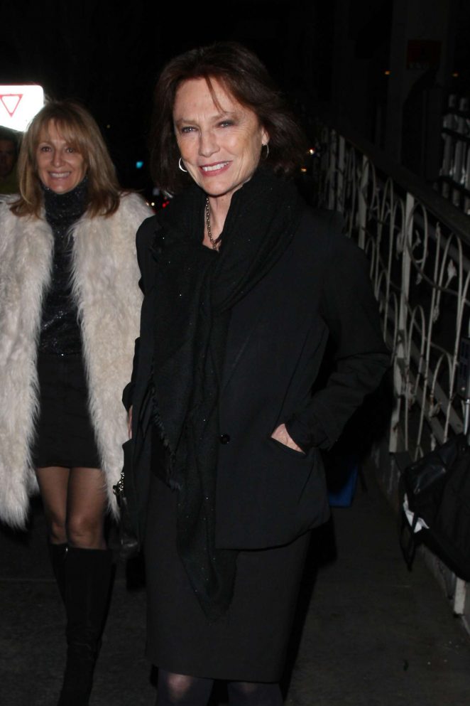 Jacqueline Bisset - Heads to Italian Restaurant Madeo in West Hollywood