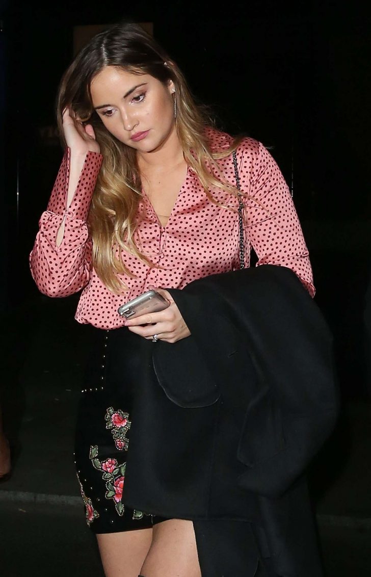 Jacqueline Jossa at Blend Bar & Grill in London