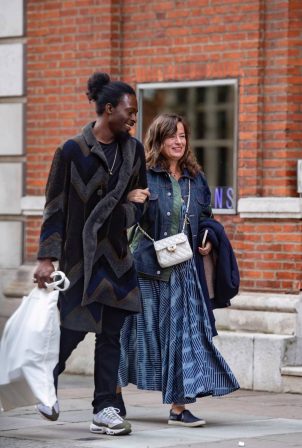 Jade Jagger - Seen with new boyfriend Anthony Hinkson in London