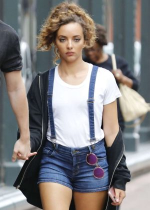 Jade Thirlwall in Shorts Out in New Orleans