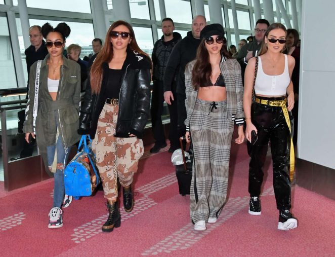 Jade Perrie Leigh-Anne and Jesy - Arrived at Tokyo International Airport