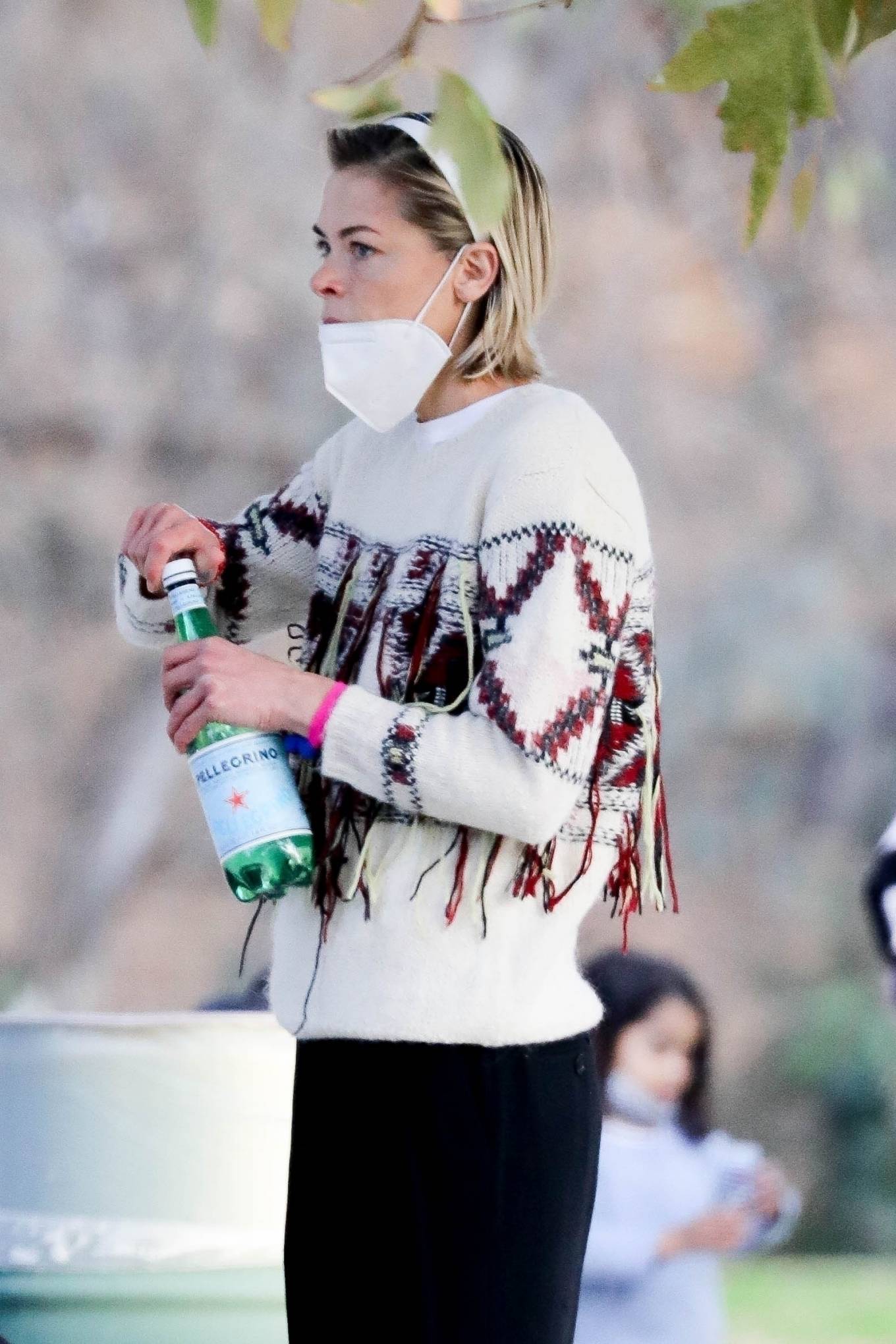 Jaime King – Seen at the park in Los Angeles