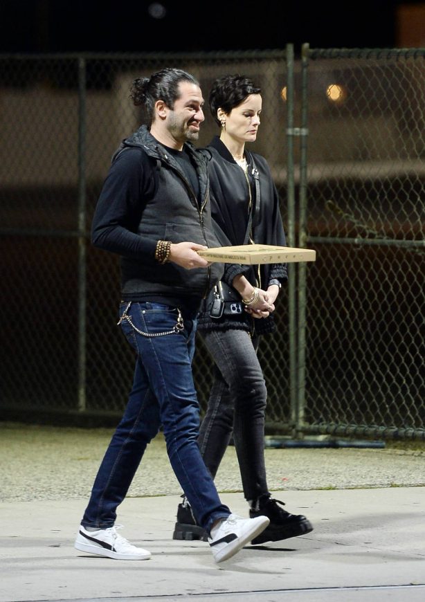 Jaimie Alexander - On a date night in Los Angeles