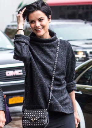 Jaimie Alexander - Out in New York