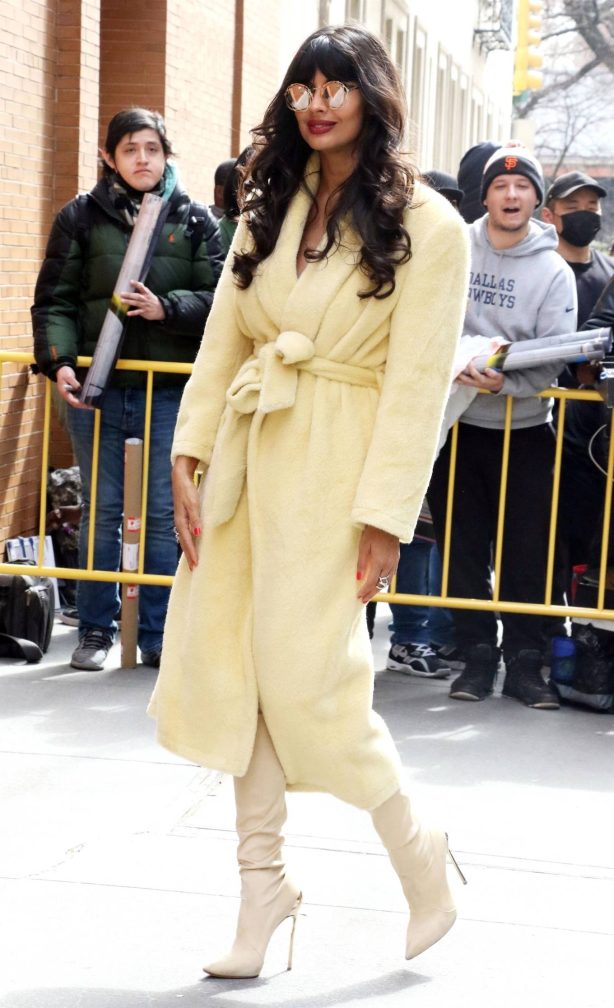 Jameela Jamil - Seen at ABC's The View in New York