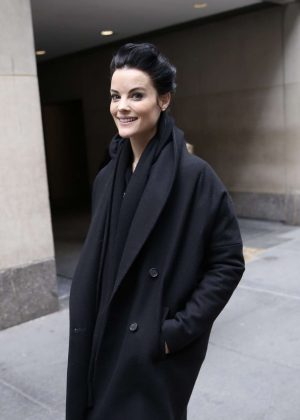 Jamie Alexander - Arrives at Today Show in NY