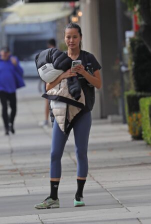 Jamie Chung - Seen after a workout session in Los Angeles