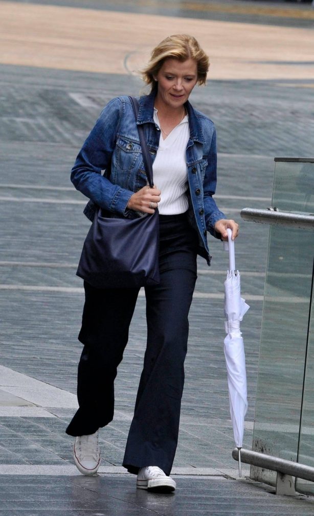 Jane Danson - out in Manchester