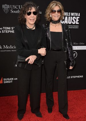 Jane Fonda and Lily Tomlin - Rebels With a Cause Gala 2016 in Los Angeles