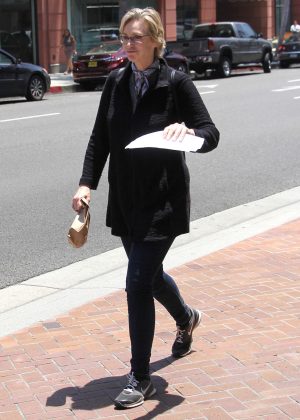 Jane Lynch out in Beverly Hills
